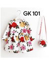 Multi GURUKRUPA Girls Party Wear One Piece Kids Colllection GK-101